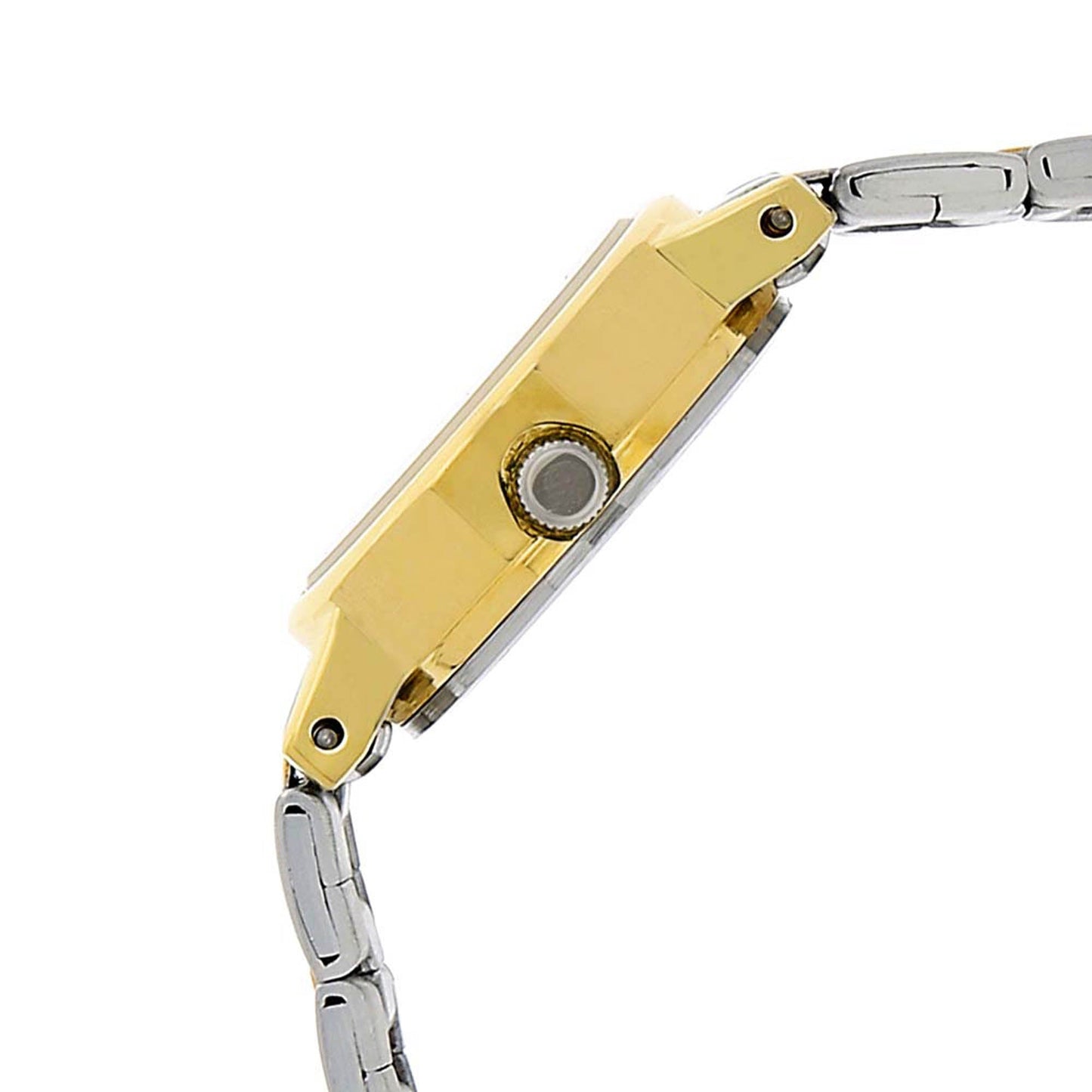 Titan Quartz Analog White Dial Stainless Steel Strap Watch for Women
