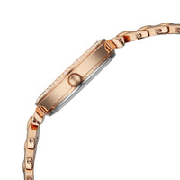 Titan Raga Champagne Dial Gold Stainless Steel Strap Analog Watch for Women