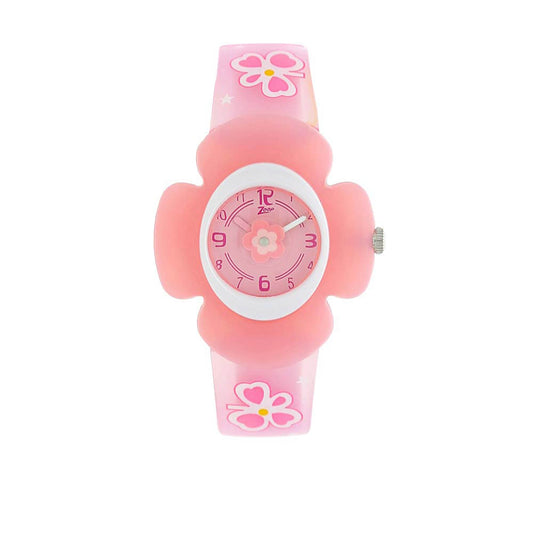 Zoop By Titan Quartz Analog Pink Dial Plastic Strap Watch for Kids