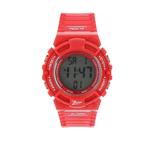 Zoop By Titan DigitalDigital Dial PU Strap Watch for Kids